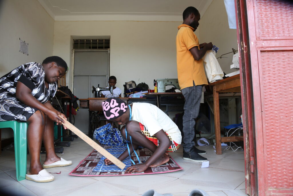 TAILORING AND KNITTING AT YAWE SOCIAL ENTERPRISE